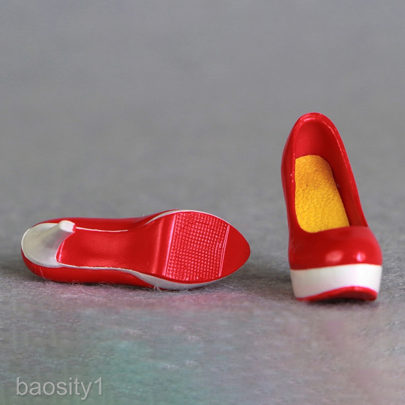 Giày Cao Gót Dành Cho Mô Hình Búp Bê nữ 12 ''