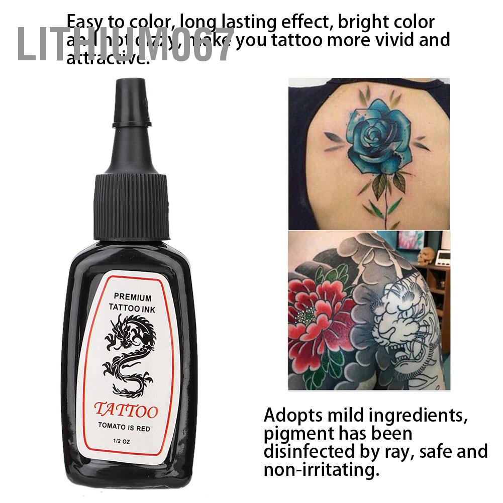 Lithium067 Professional Eyebrow Tattoo Ink Long Lasting Fast Coloring Pigment 15ml