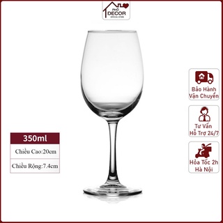  Ly Vang Phố Decor Chất Liệu Thủy Tinh Tin Khiết Cao Cấp Kiểu Dáng Classic