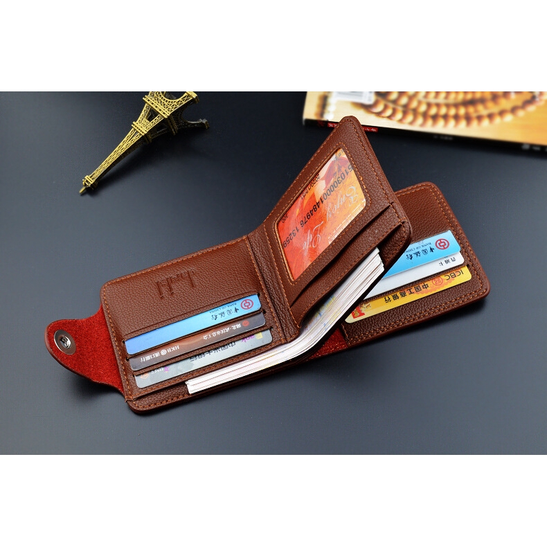 Ví Da Cầm Tay Khóa Kéo Thời Trang Cho Nam