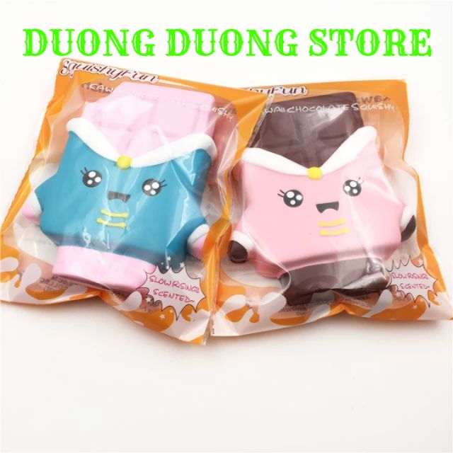THANH LÝ SQUISHY THANH SOCOLA HÃNG SQUISHYFUN