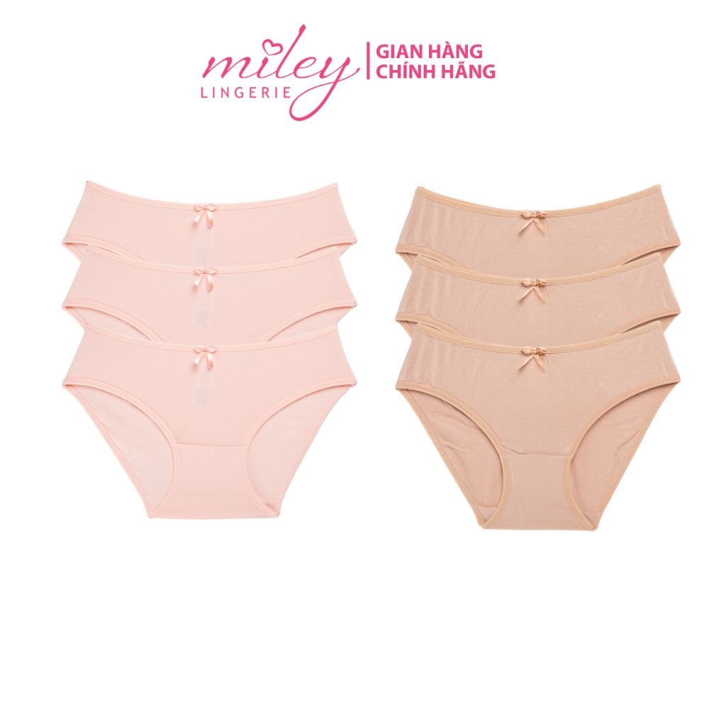 Combo 6 Quần Lót Modal Co Dãn Miley Lingerie BCS04