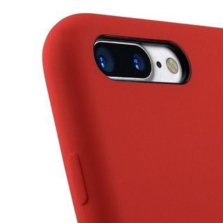 [Màu ĐỎ RED] Ốp lưng silicon iPhone 7Plus/8Plus chống bẩn, kháng bụi