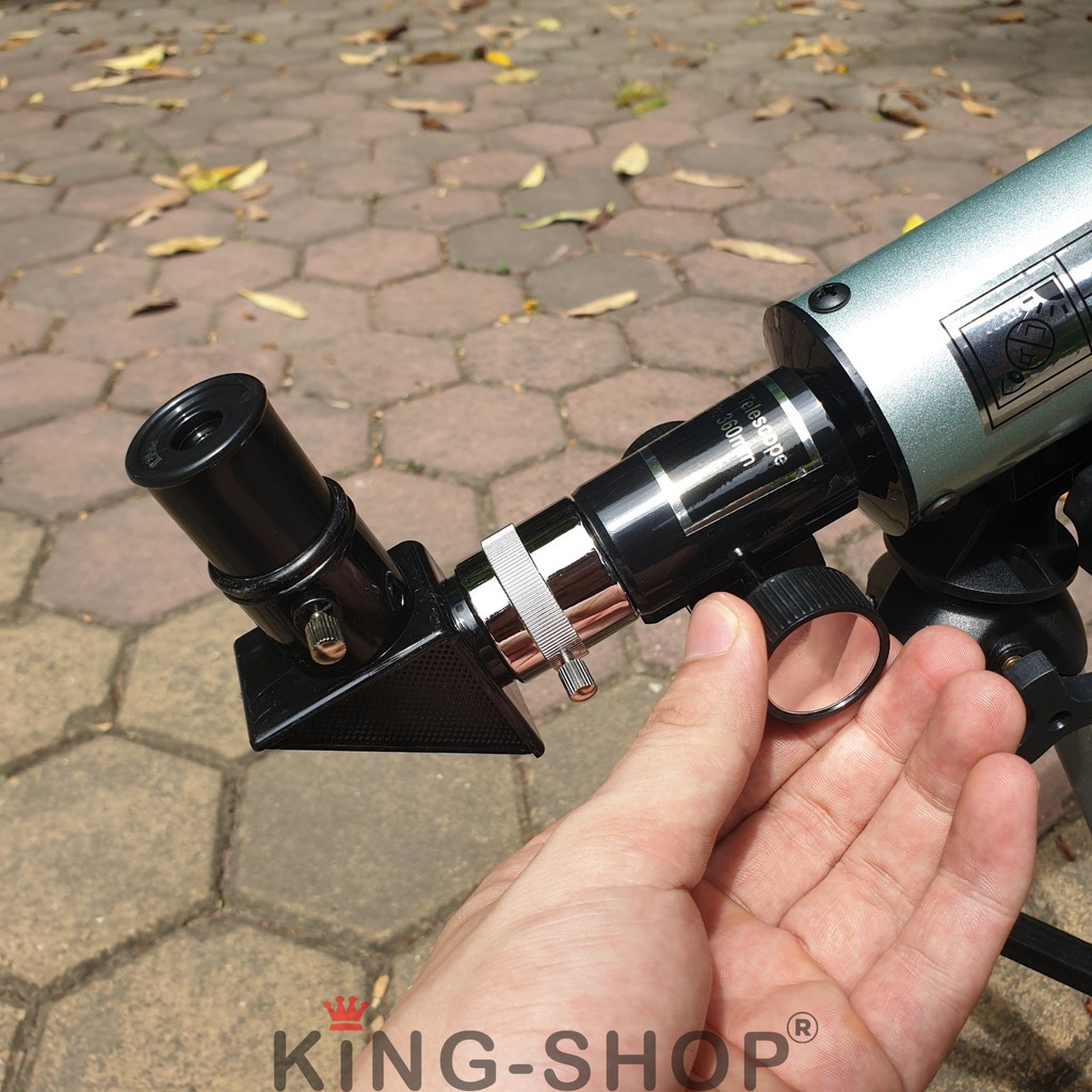 Kính thiên văn telescope F36050 - Kính khúc xạ ngắm trăng sao cực nét, du lịch, dã ngoại, quan sát dành cho trẻ em