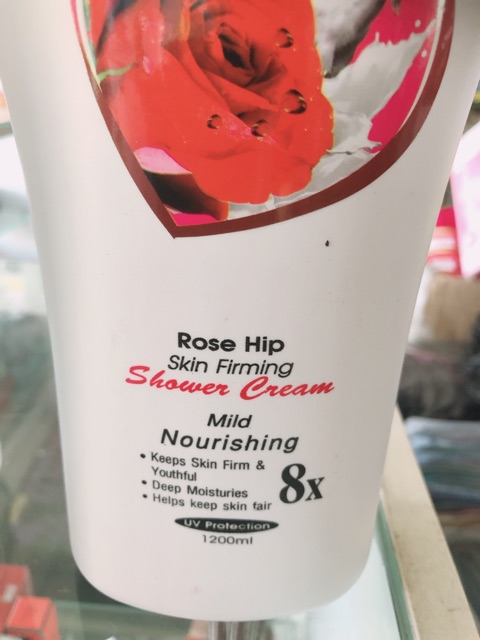 Sữa tắm hoa hồng trắng da rose 1200ml