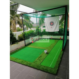 KHUNG LƯỚI TẬP GOLF SWING 3M X3M X3M - GIÁ CỰC TỐT - TẶNG TEE CAO SU VÀ BÓNG GOLF