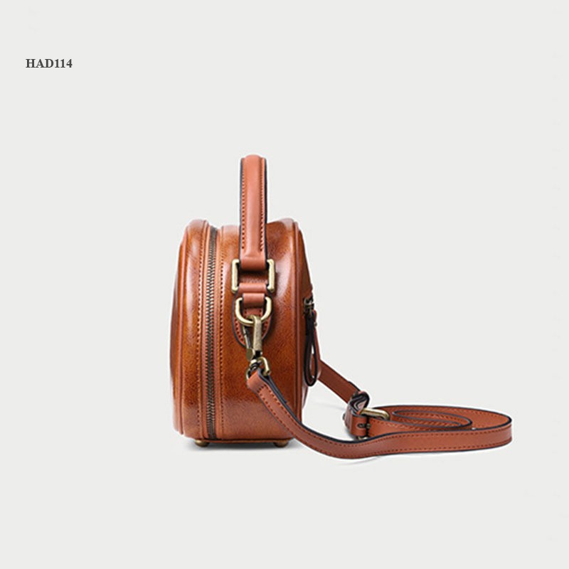 Samdo: Balo kiêm túi xách nữ da thật cao cấp  - Chính hãng Huada - túi mini trẻ trung công sở đi làm, đi chơi HAD114