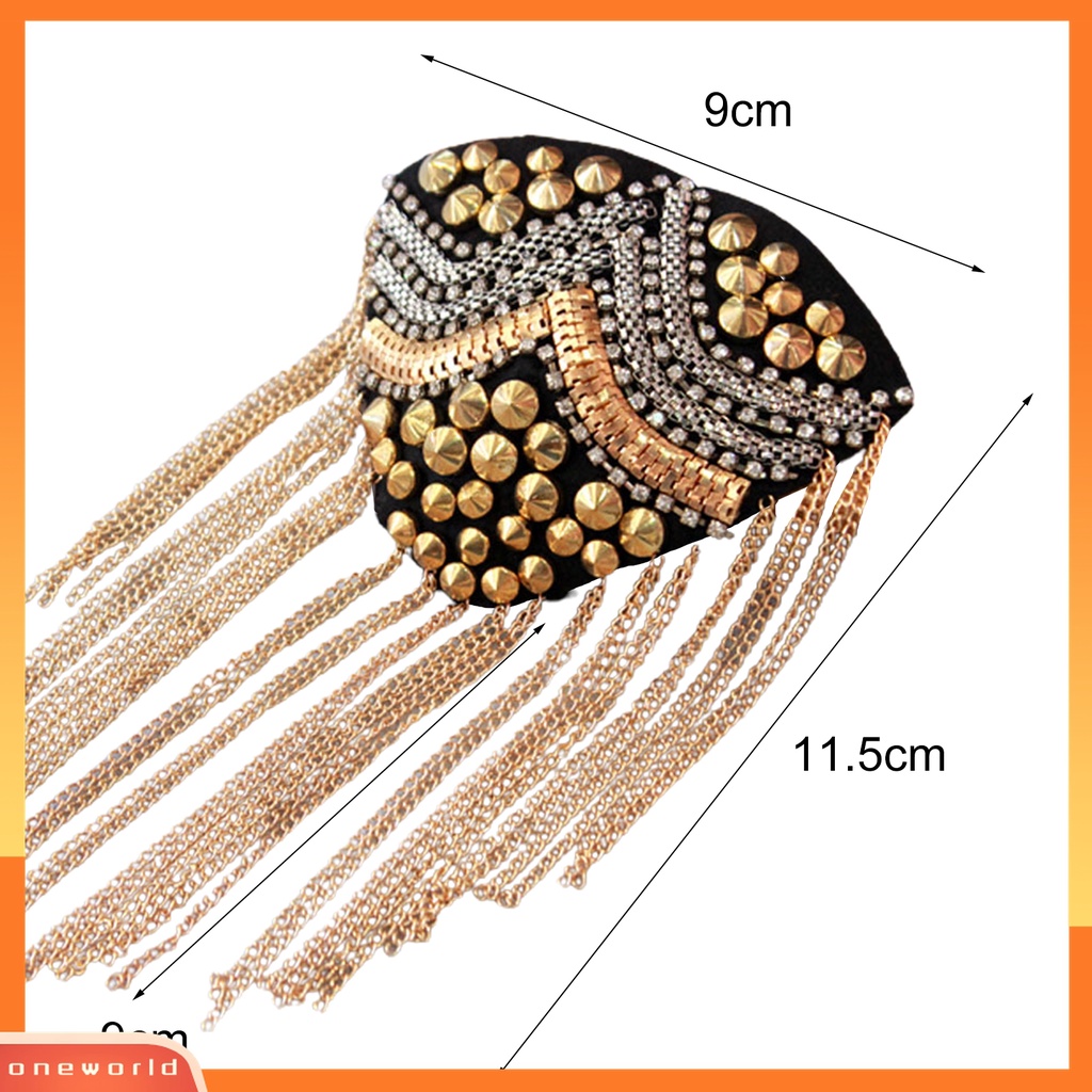 Trâm cài vai hình biểu tượng Epaulette trọng lượng nhẹ bền bỉ thời trang sang trọng
