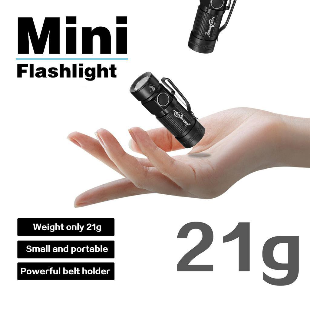 Móc Khóa Đèn Pin Haixnfeng X11 Mini Tiện Dụng Khi Đi Cắm Trại