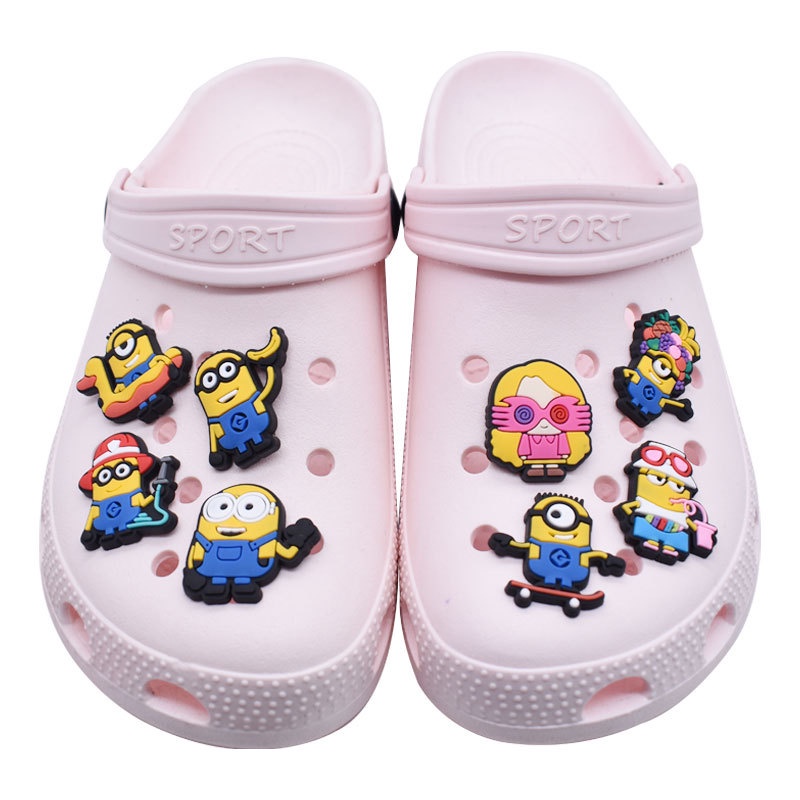 Tay sai PVC phụ kiện dép Crocs charm DIY khóa giày crocs jibbitz crocs trang trí lỗ giày phụ kiện giày dép crocs nút trang trí giày trẻ em Dép Sandal Đồ trang sức Quà tặng sáng tạo món quà đặc biệt
