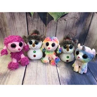 Gấu bông Ty người tuyết 15cm