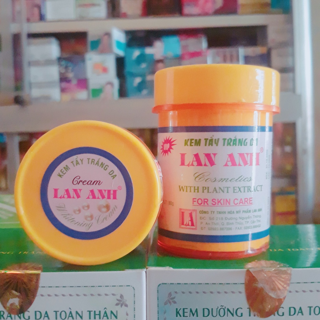 Kem tẩy nhẹ Lan Anh 80g, kem tẩy ly Lan Anh cấp tốc