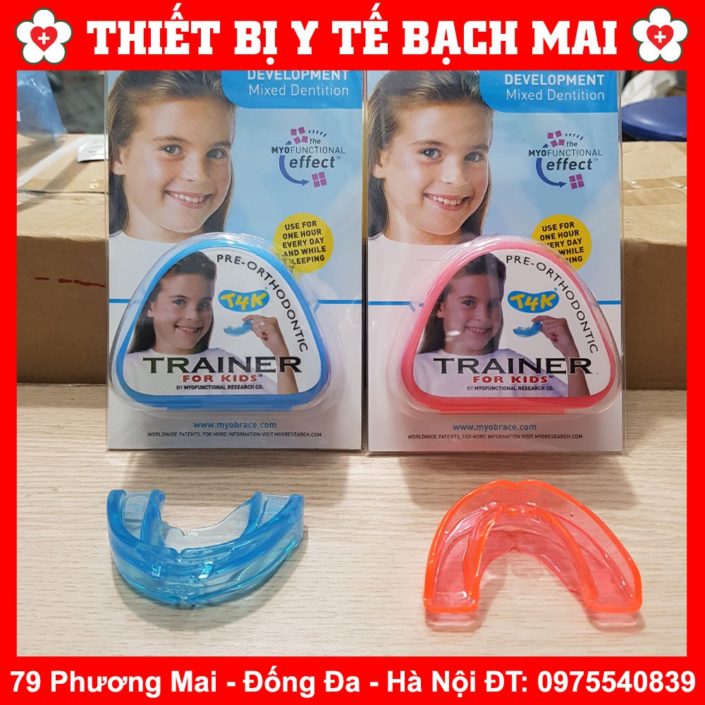 Chính Răng Trainer For Kids T4K Cho Trẻ 6-10 Tuổi Răng Mọc Lệch Lạc, Hô, Vâu ( Chính Hãng Úc)