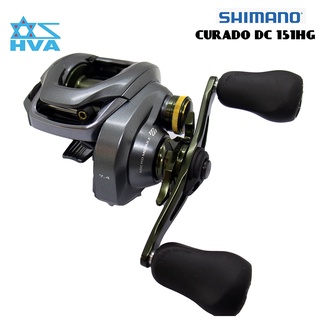  Máy Câu Ngang Shimano CURADO DC 151HG  Hệ thống phanh điều khiển kỹ thuật số DC hoạt động tốt cả khi ngược gió Kháng mặn 
