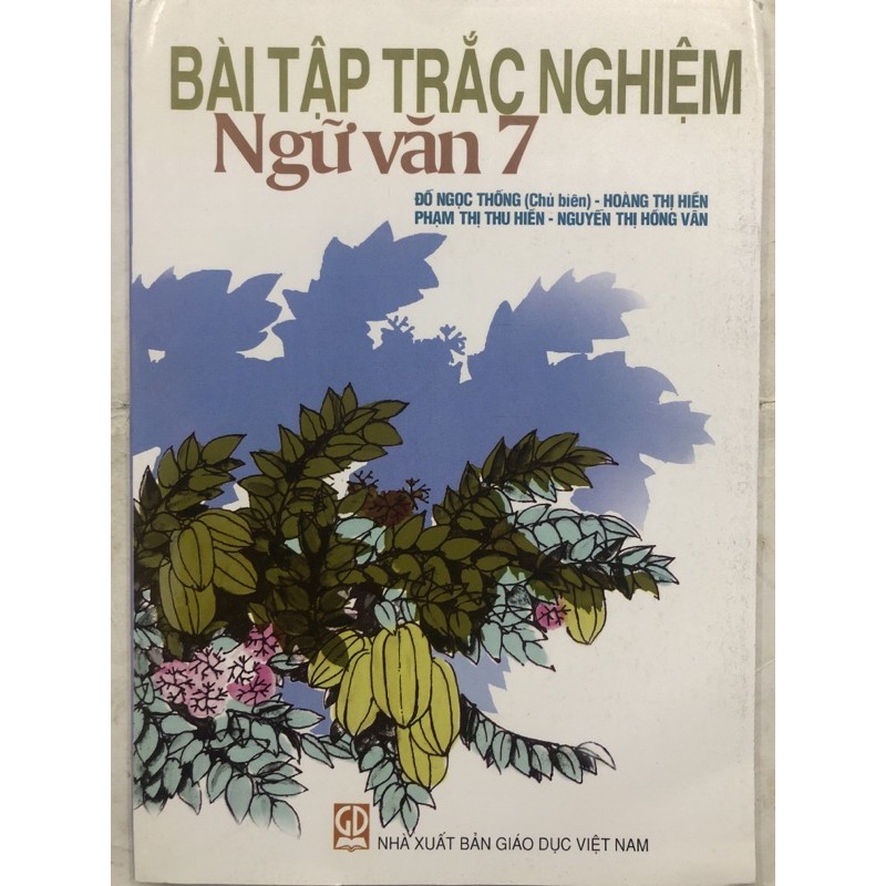 Sách - Bài tập trắc nghiệm Ngữ văn 7