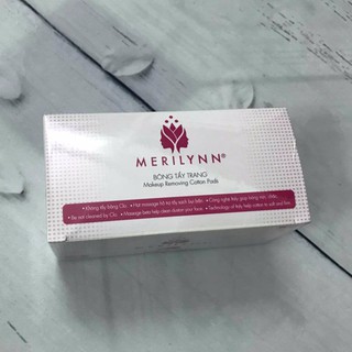 Bông tẩy trang Merilynn 60 miếng