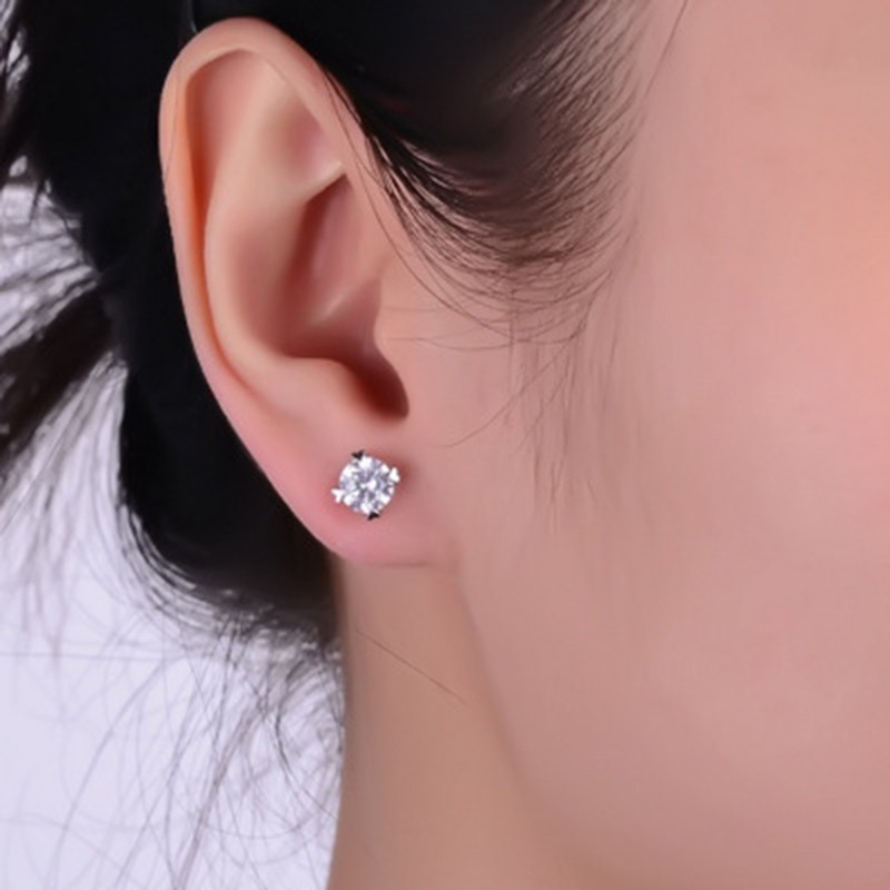 Bông tai bạc 925 Trang sức thời trang cho phụ nữ