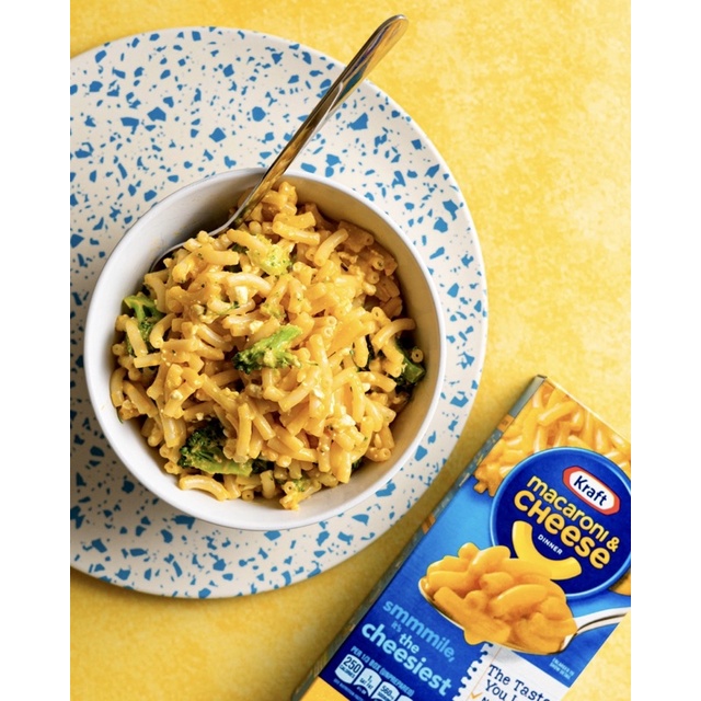 NUI PHÔ MAI MỸ MACARONI & CHEESE KRAFT  206G