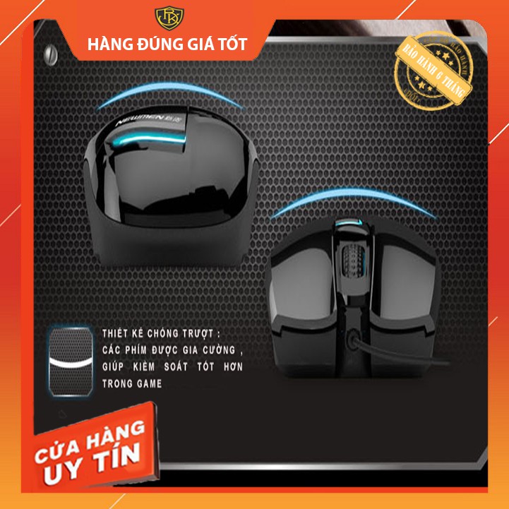 [ BH 1 Đổi 1 ] HÀNG CHÍNH HÃNG - Chuột có dây chuyên Game - Newmen G10