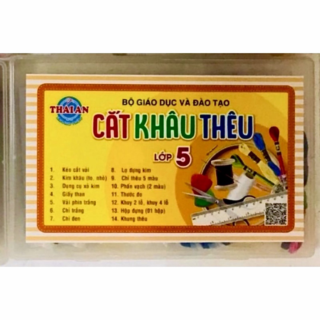 Cắt Khâu Thêu Lớp 5 - Thái An