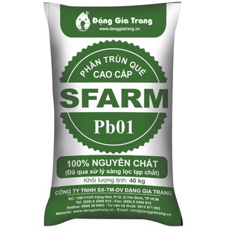 Phân trùn quế cao cấp trồng rau - hoa kiểng 40KG