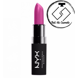 Son lì NYX Velvet Matte Lipstick No.03 Unicorn Fur màu Hồng