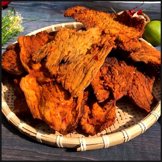 Khô bò miếng, khô bò mềm hồng Ngự hũ [300g] - Ship Hỏa Tốc, thơm ngon đậm vị Min Min Foods - Ăn vặt thả ga | BigBuy360 - bigbuy360.vn