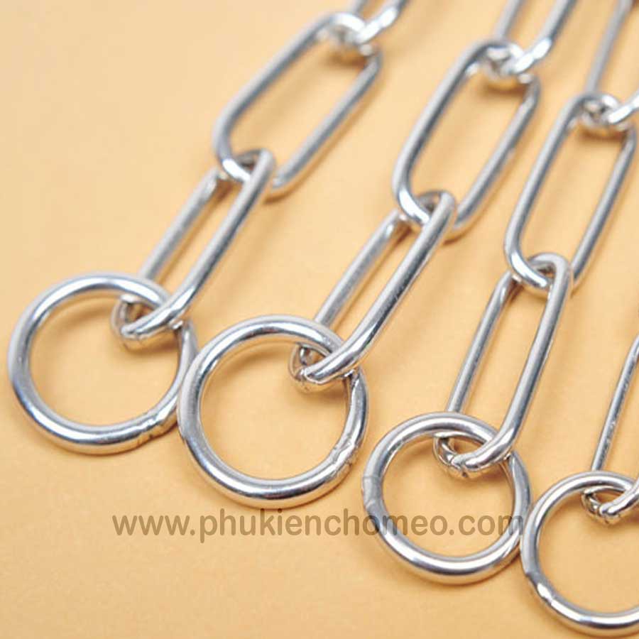 SP753 - Vòng cổ inox cho chó mèo , vòng kỉ luật, vòng huấn luyện chó