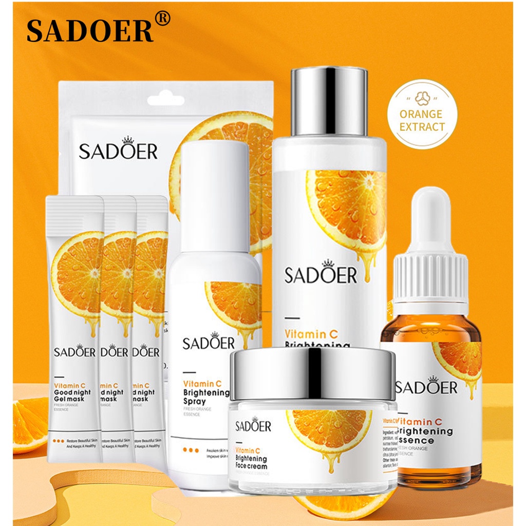 Sadoer serum vitamin c Dưỡng Ẩm Làm Sáng Da Tiện Dụng Chất Lượng Cao