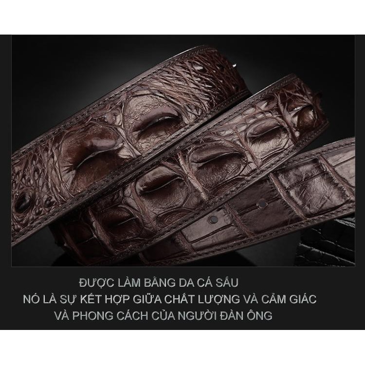 [HÀNG CHẤT] thắt lưng da cá sấu | BigBuy360 - bigbuy360.vn