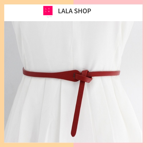 Đai váy áo da bản nhỏ 0.9cm xinh xắn - Dây nịt áo váy nhỏ da đẹp cá tính