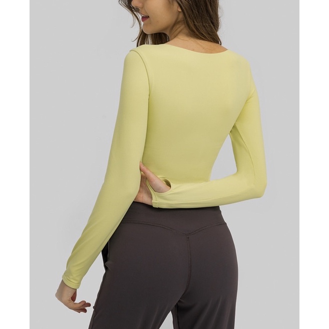 Áo Crop dài tay Lulu