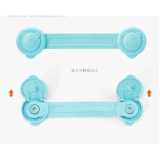 Combo 2 khóa tủ lạnh loại dài / Hình thú