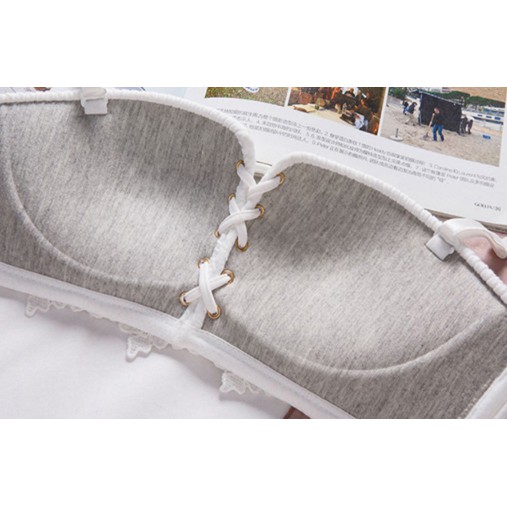 Áo ngực quây không gọng siêu nâng, chống trượt, có thể điều chỉnh dây tạo khe ngực | BigBuy360 - bigbuy360.vn