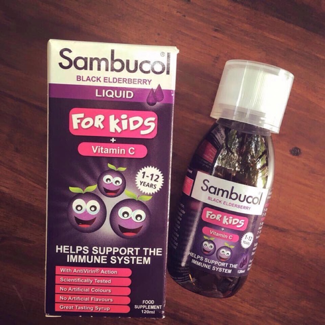 Sambucol - tăng đề kháng