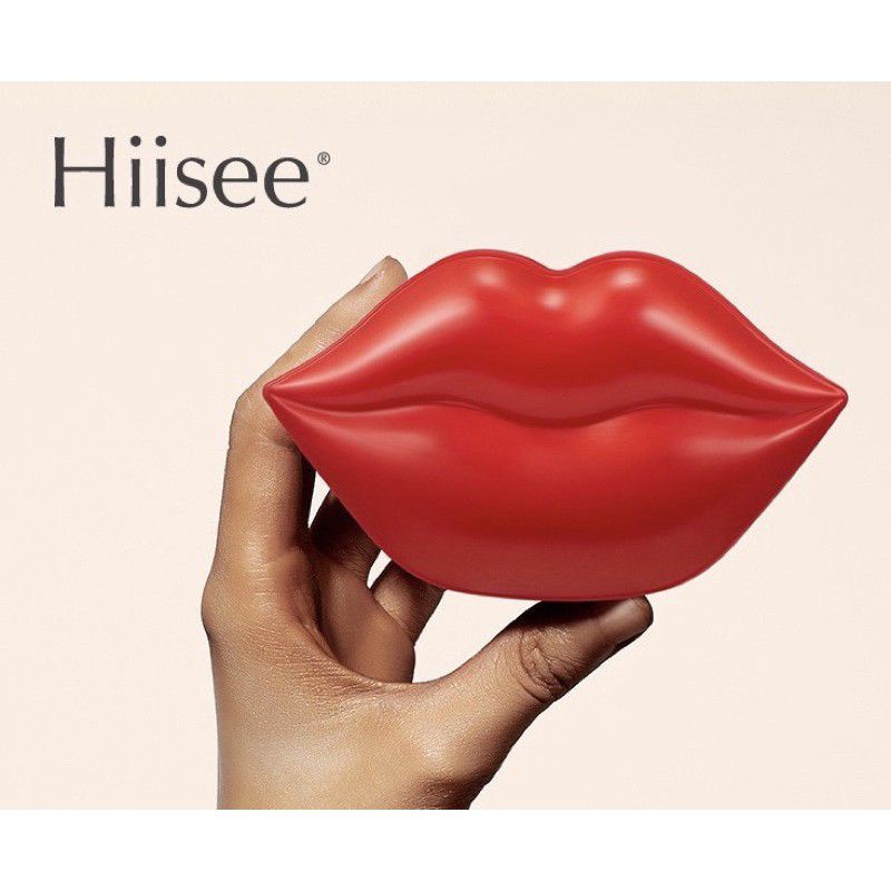 [HIISEES] Mặt nạ môi hoa hồng dưỡng ẩm mềm môi căng mọng Rose Moisturizing Lip Mask