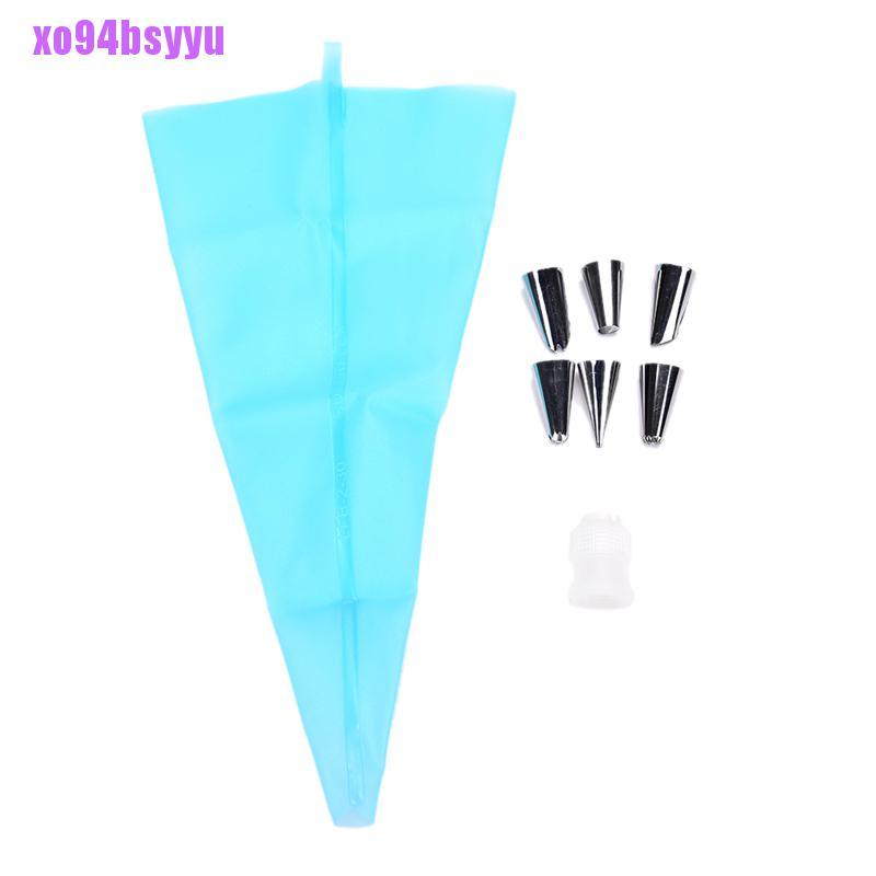 Túi Silicone Đựng Kem Trang Trí Bánh + Vòi Phun Xo94Bsyu