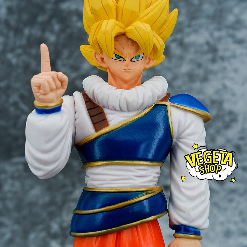 Mô hình Dragon Ball - Mô hình Songoku Son Goku Super Saiyan trang phục hành tinh Yardrats dịch chuyển tức thời - 22cm