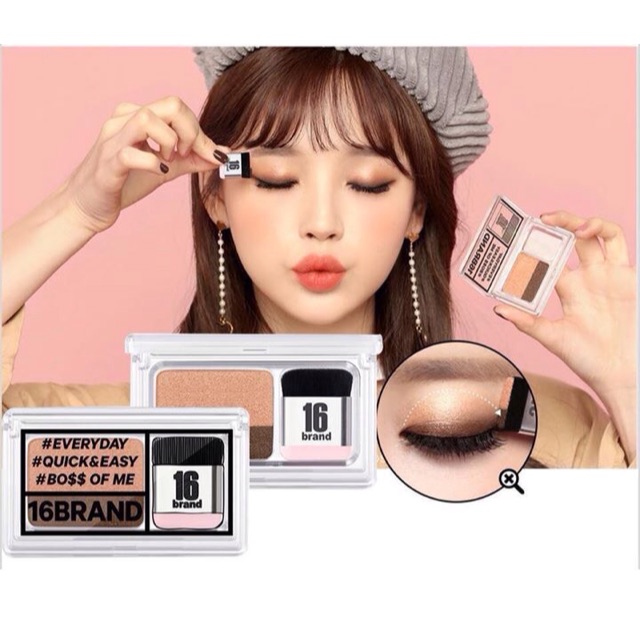 Phấn mắt sixteen brand eye