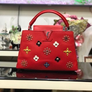 Túi Lv, Túi Lv hoạ tiết, Lv màu đỏ