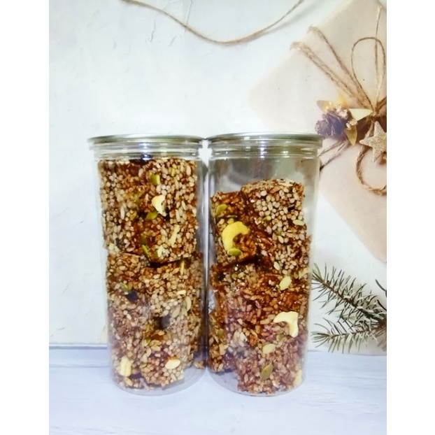 Thanh Gạo Lứt Rong Biển Giòn Rụm Thơm Ngon Ăn Kiêng Hộp 250g