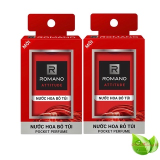 Romano: Combo 2 chai nước hoa bỏ túi Romano Attitude 18ml*2