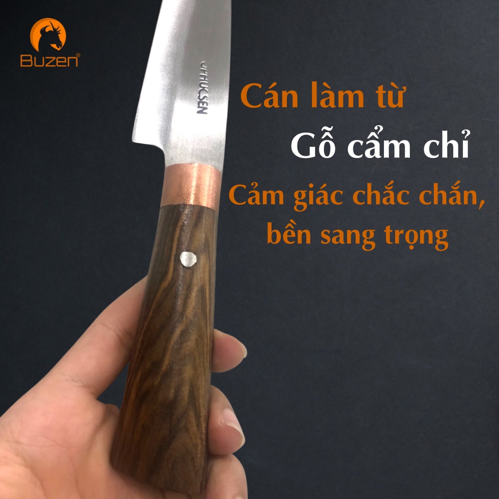 Dao Phúc Sen Chuyên gọt hoa quả dòng Cao Cấp Thép Trắng Không Han Gỉ