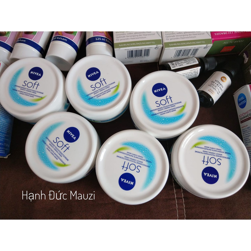 Kem dưỡng da Nivea Soft (Đức)