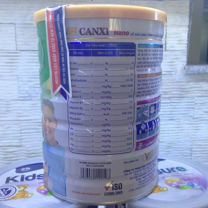 Sữa SP Canxi Nano-900G.Bổ xung canxi,phòng ngừa bệnh loãng xương.
