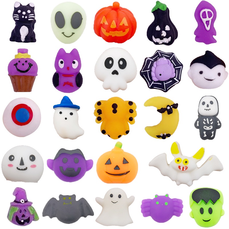 Búp Bê Bánh Bao Mềm Mại Có Nhạc Hình Động Vật Dễ Thương Dùng Trang Trí Halloween