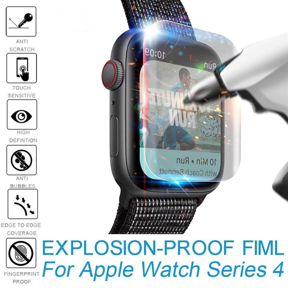 Miếng Dán Màn Hình Nhựa Nhiệt Dẻo Cho Apple Watch Iwatch Series 4 40 / 44Mm