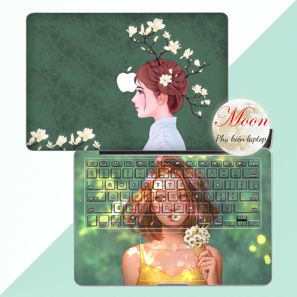 [GIRL 1] Skin Máy Tính - Miếng Dán Laptop Cho Nhiều Dòng Máy Full các dòng như: Dell, Hp, Acer, Asus, Macbook