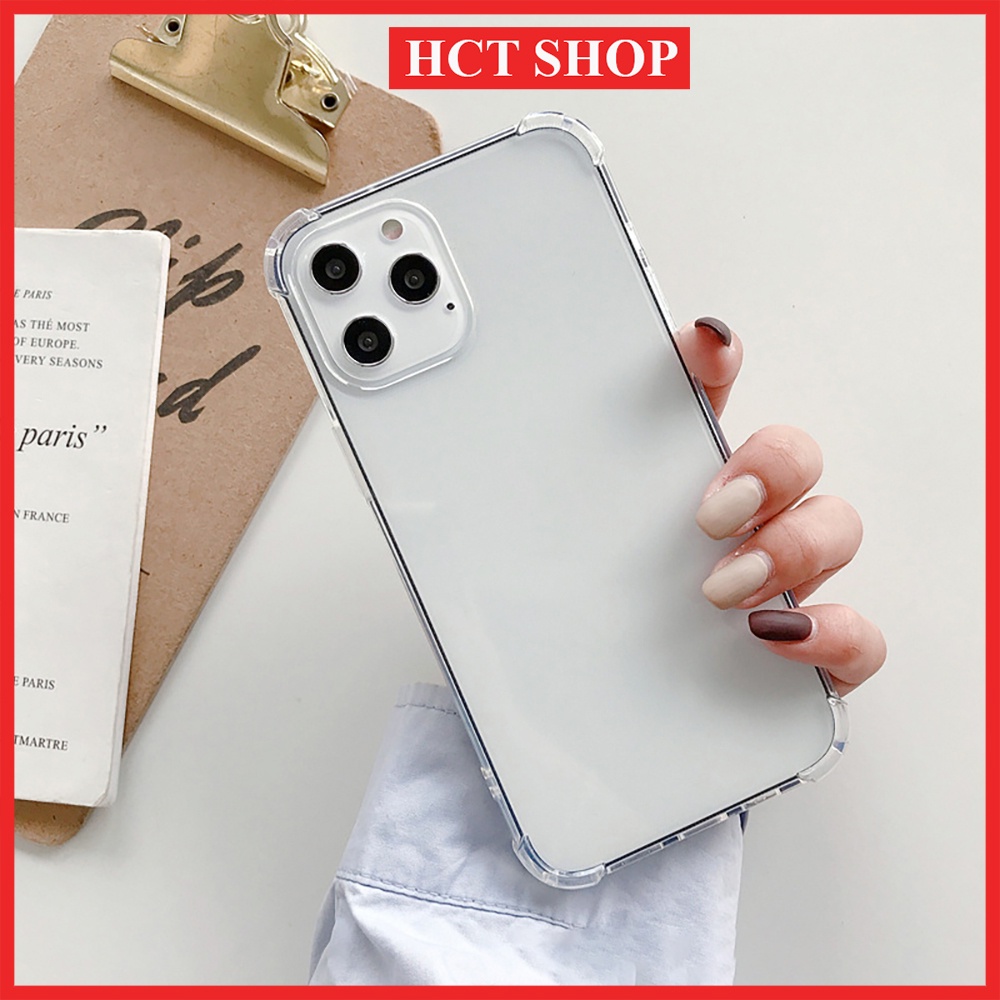 Ốp lưng trong suốt dẻo chống sốc cho iPhone 11Promax, 12promax, 13promax, 14promax, 15promax