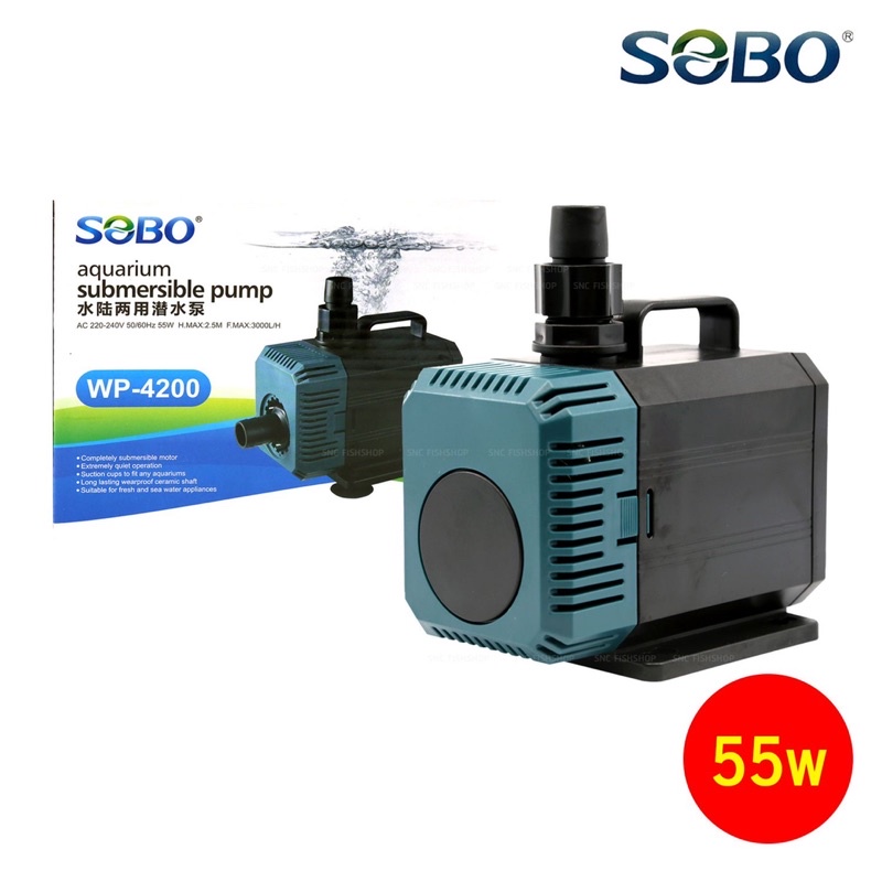 Máy Bơm Nước Sobo WP-4200 (55W - 3000L H - 2.5M)